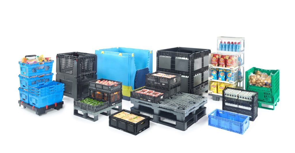 Tosca reusable plastic solutions, including pallets and crates