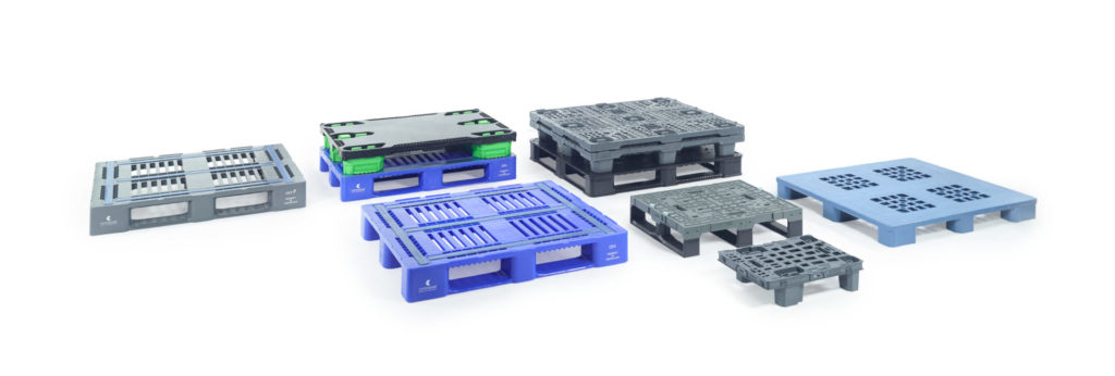 Pictured here, Tosca plastic pallets are a smart packaging choice