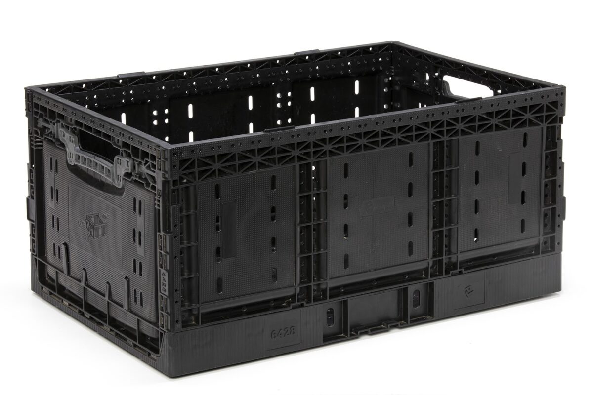 Produce Crate Rack Retail-Ready Produce Crate for Safe, Easy Handling