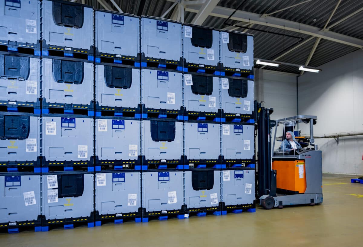 plastic bulk bins