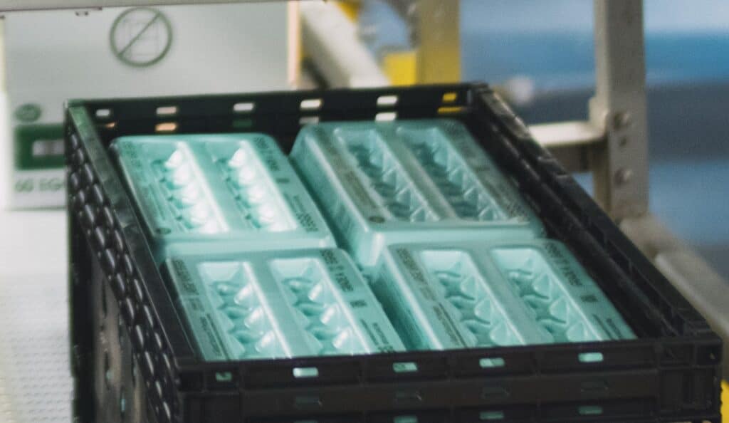 Tosca crates in use at versova