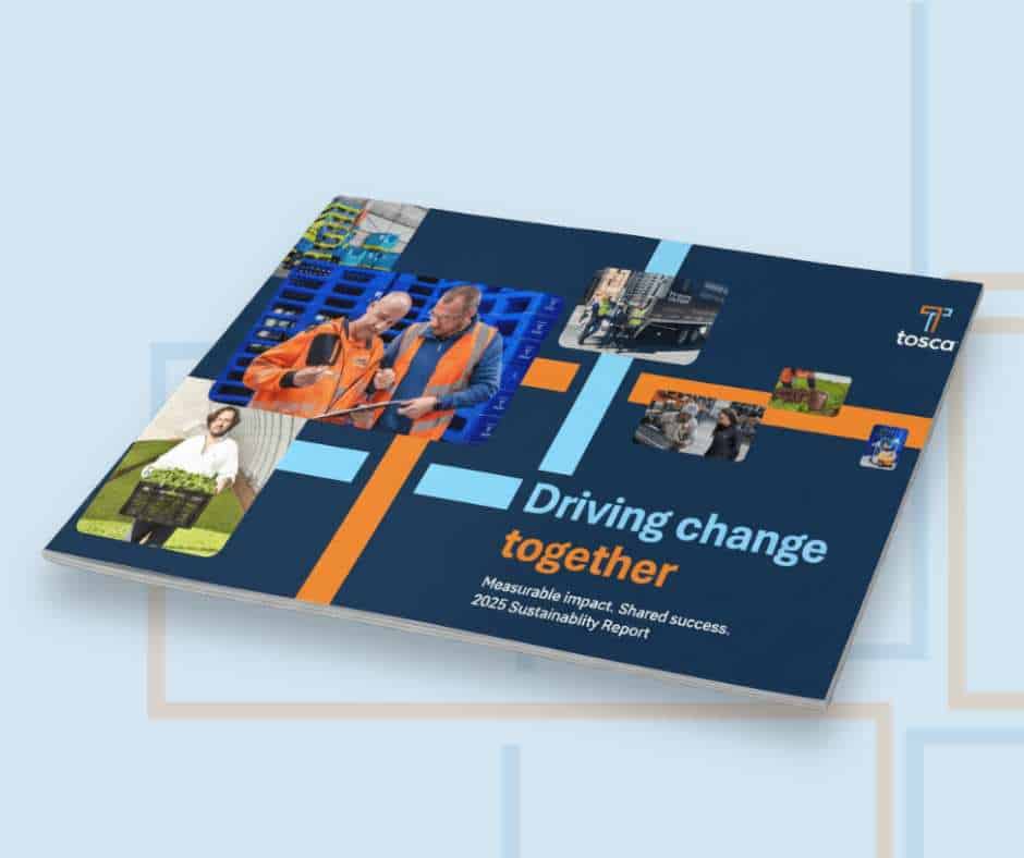 2025 Sustainability Report Blue with path